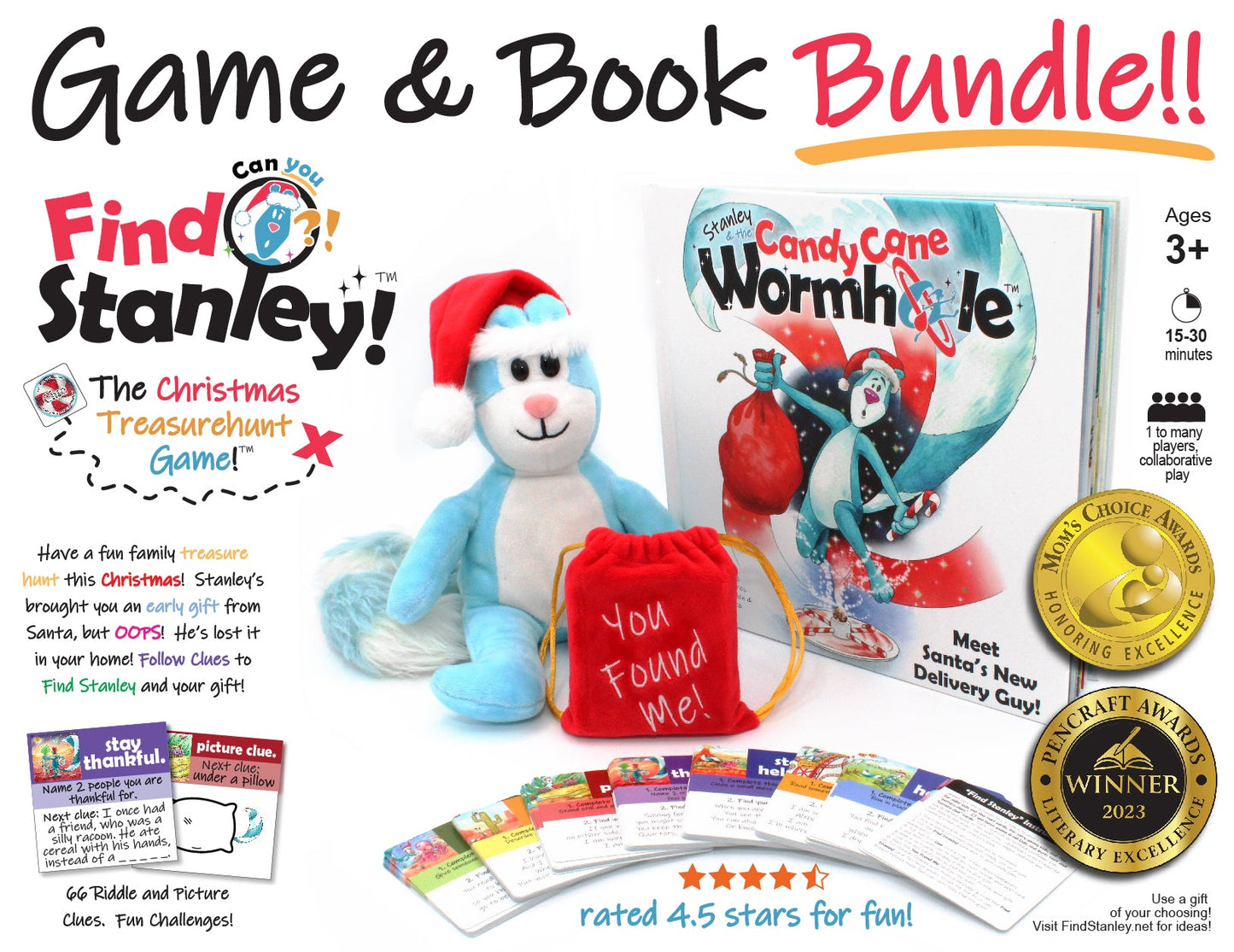 4 Pack of Game & Books (Wholesale Pricing)